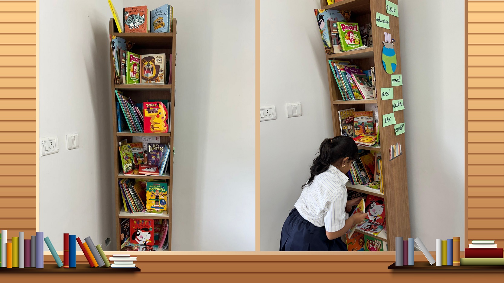 Importance of the reading corner for kids in the classroom is exciting